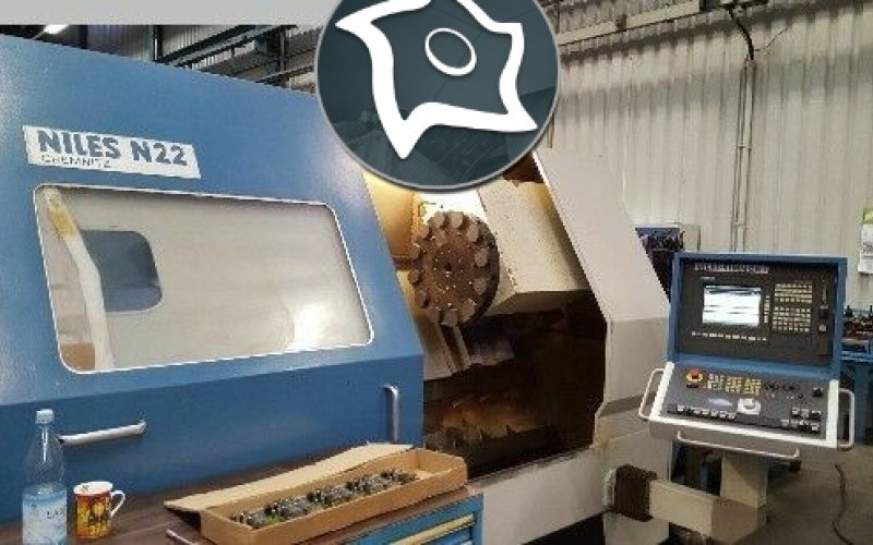 Токарный станок с приводным инструментом и ЧПУ NILES N 22