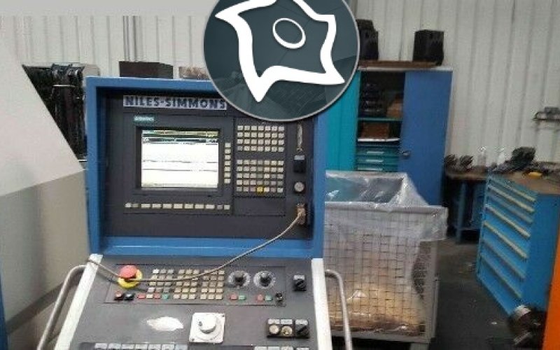 Токарный станок с приводным инструментом и ЧПУ NILES N 22