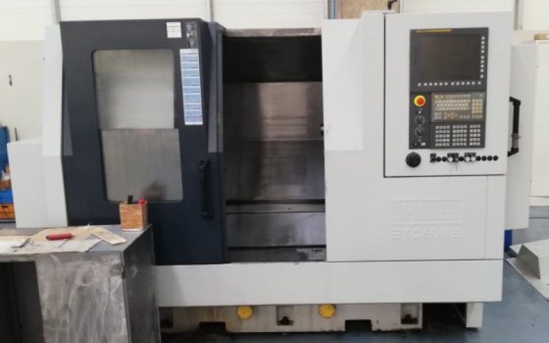 Токарный станок с С-осью ЧПУ Spinner TC 600-65 MC