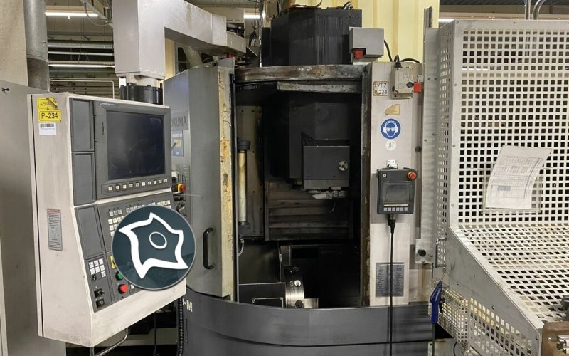 Токарний верстат вертикальний з ЧПУ Okuma V-Turn LVT 300-M
