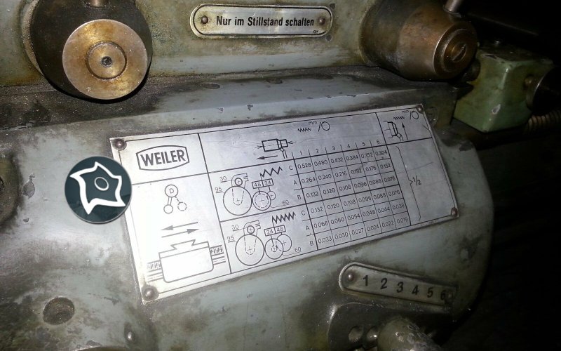 Токарный станок Weiler LZ 280 W