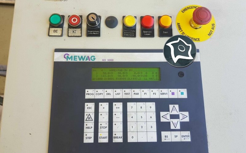 Трубогиб дорновый с ЧПУ MEWAG RB 42 FK CNC