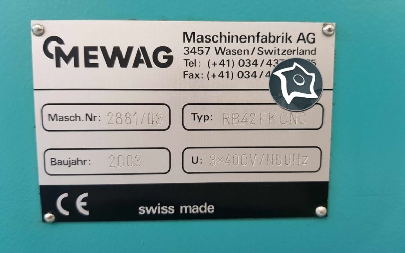 Трубогиб дорновый с ЧПУ MEWAG RB 42 FK CNC
