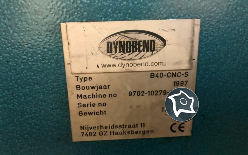 Трубогиб з ЧПУ Dynobend B40 CNC S