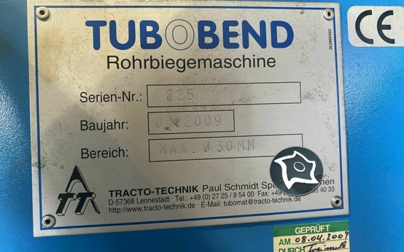 Трубогиб TRACTO-TECHNIK TUBOBEND 30