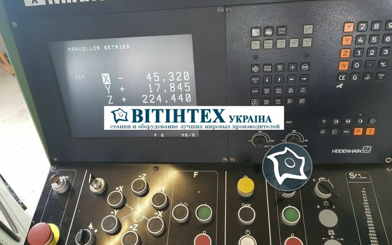 Універсально-фрезерний обробний верстат з ЧПУ MIKRON WF 31 D