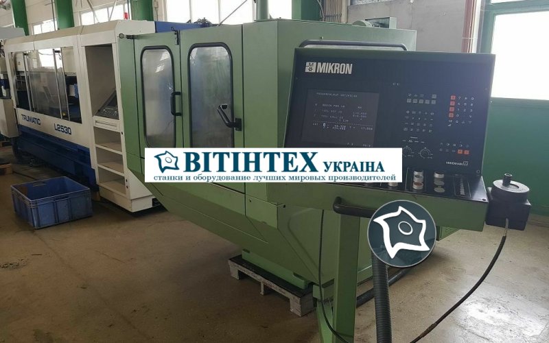 Універсально-фрезерний обробний верстат з ЧПУ MIKRON WF 31 D