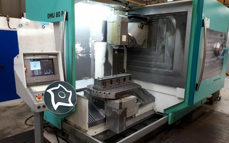 Універсально-фрезерний верстат з ЧПУ DECKEL MAHO DMU 80 P