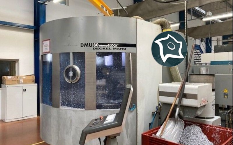 Універсально-фрезерний верстат з ЧПУ DMG DECKEL MAHO DMU 80 MONOBLOCK
