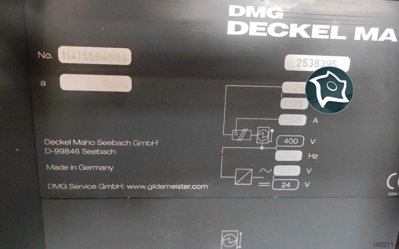 Універсально-фрезерний верстат з ЧПУ DMG MORI DMU 50 3+2