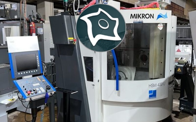 Універсально-фрезерний верстат з ЧПУ Mikron HSM 400 U