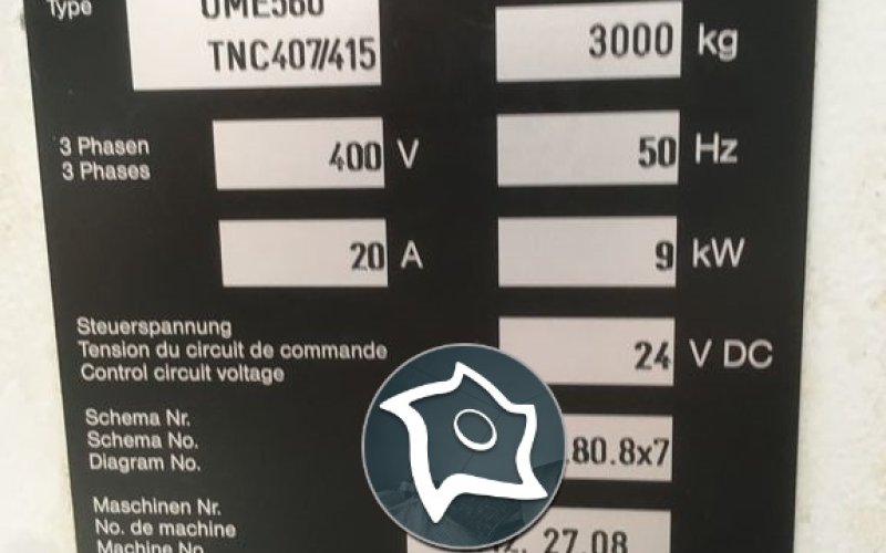 Універсально-фрезерний верстат з ЧПУ MIKRON UME 560