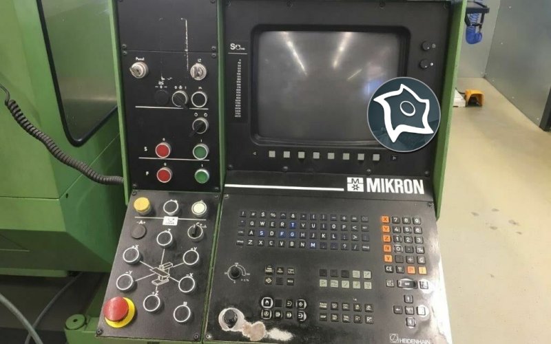 Універсально-фрезерний верстат з ЧПУ MIKRON WF 21 D