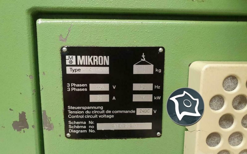 Універсально-фрезерний верстат з ЧПУ Mikron WF 41 C