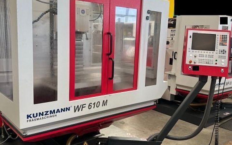 Універсальний фрезерний верстат з ЧПУ Kunzmann WF610M