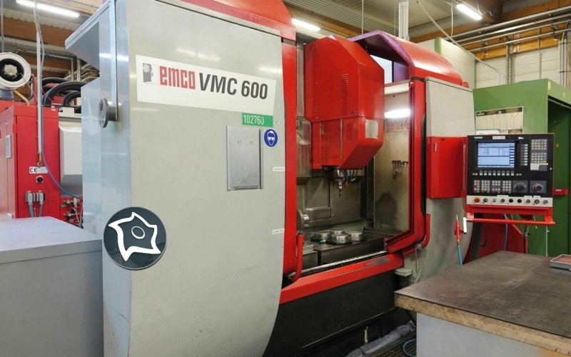 Вертикально-фрезерний обробний центр Emco VMC 600