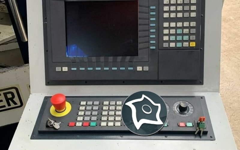 Вертикально-фрезерний обробний центр з ЧПУ SPINNER MC 810