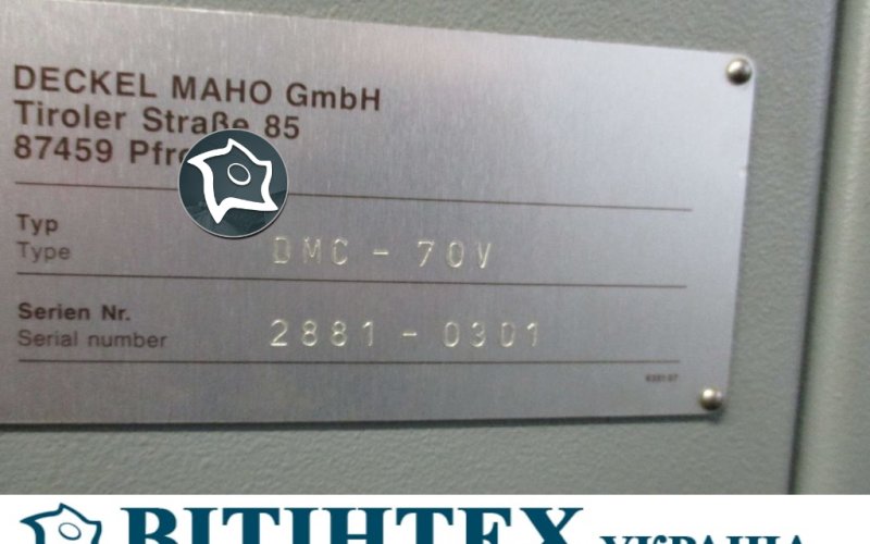 Вертикально-фрезерный станок DMG Deckel Maho DMC 70 V
