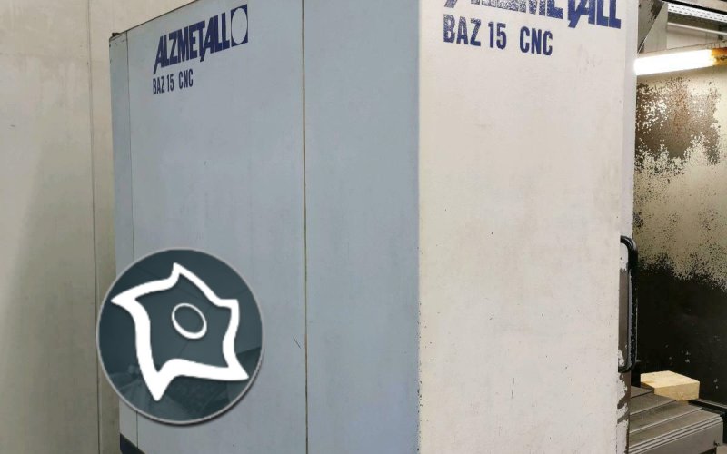 Вертикально-фрезерний верстат з ЧПУ Alzmetall BAZ 15