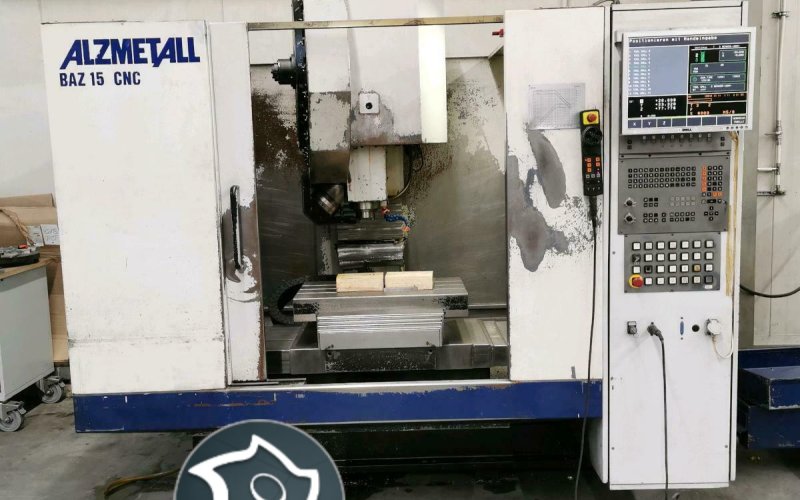 Вертикально-фрезерный станок с ЧПУ Alzmetall BAZ 15