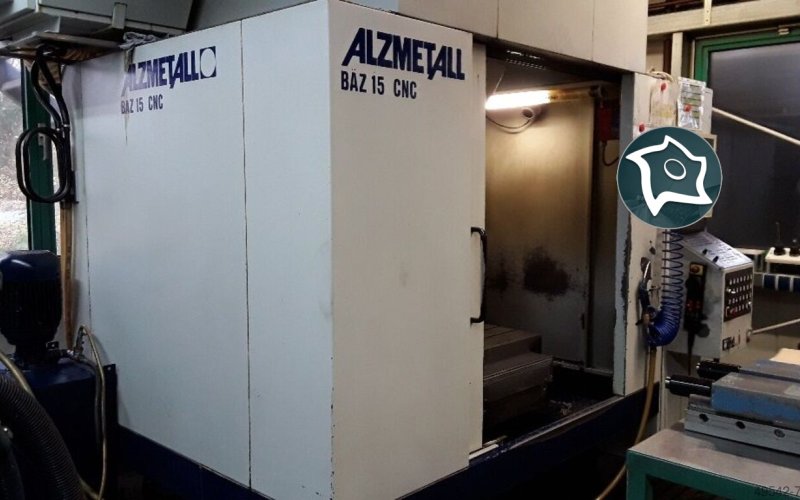 Вертикально-фрезерный станок с ЧПУ ALZMETALL BAZ 15