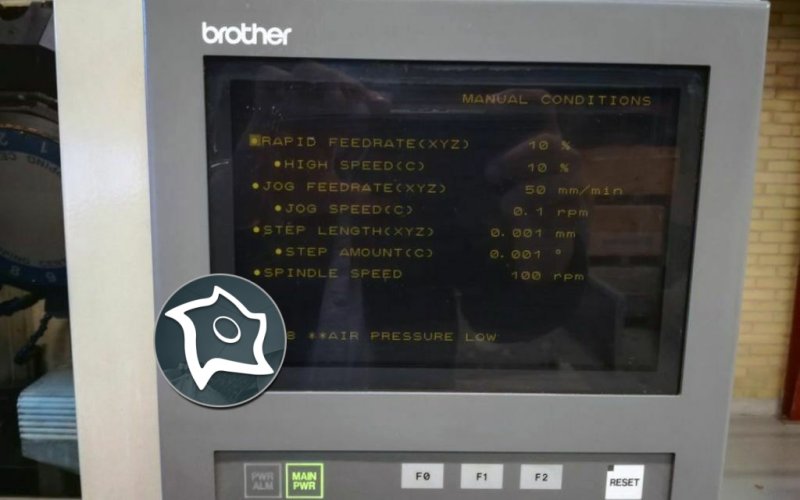 Вертикально-фрезерний верстат з ЧПУ BROTHER TC 324 N