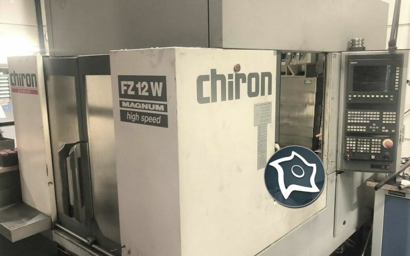Вертикально-фрезерный станок с ЧПУ CHIRON FZ 12 W Magnum