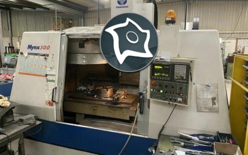Вертикально-фрезерный станок с ЧПУ DAEWOO MYNX 500
