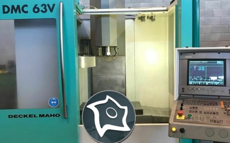 Вертикально-фрезерный станок с ЧПУ Deckel Maho DMC 63 V