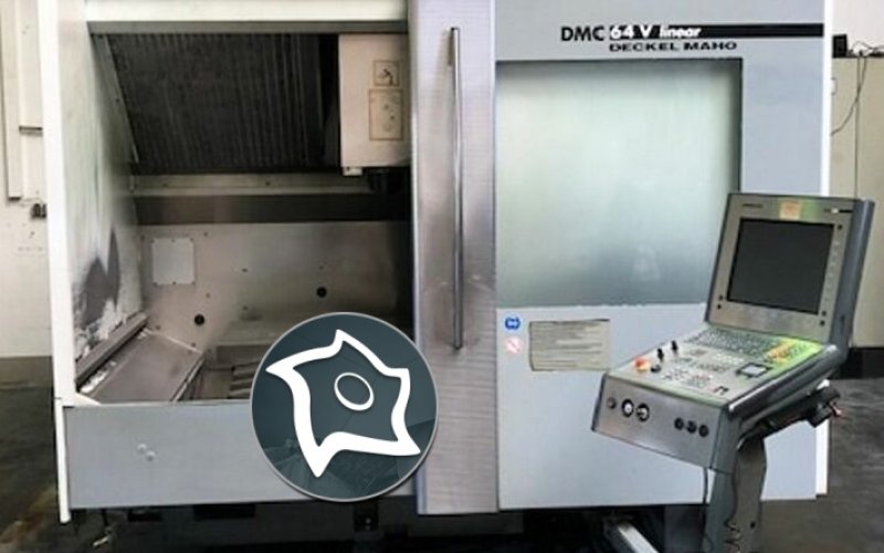 Вертикально-фрезерний верстат з ЧПУ DECKEL MAHO DMC 64 V Linear