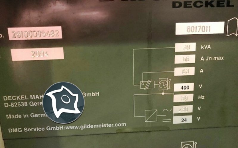 Вертикально-фрезерний верстат з ЧПУ DECKEL MAHO DMC 64 V Linear