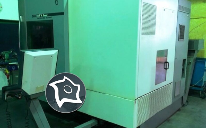 Вертикально-фрезерний верстат з ЧПУ DECKEL MAHO DMC 64 V Linear