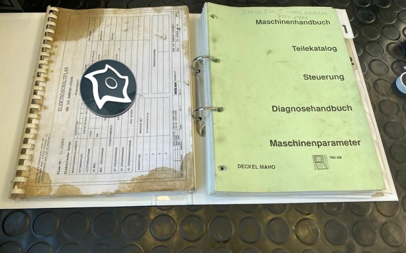 Вертикально-фрезерний верстат з ЧПУ Deckel Maho DMU 50 T
