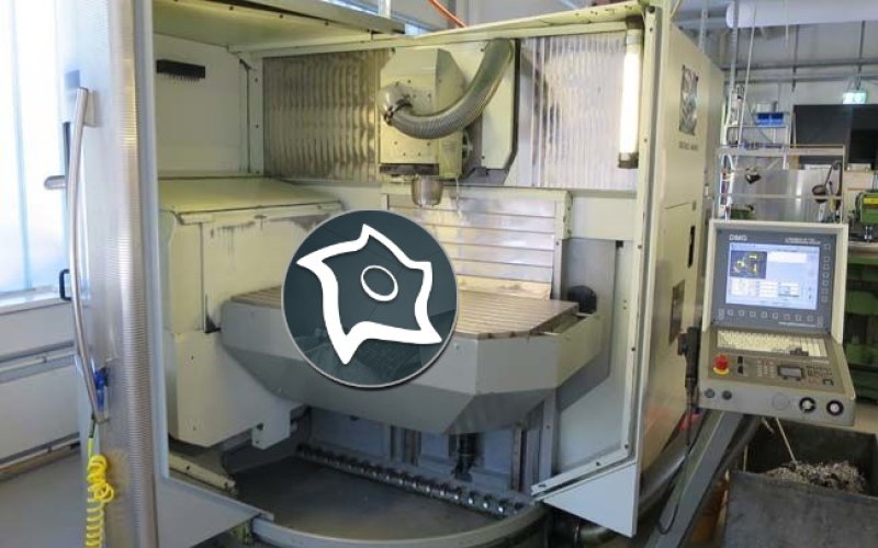 Вертикально-фрезерный станок с ЧПУ Deckel Maho DMU 80 T