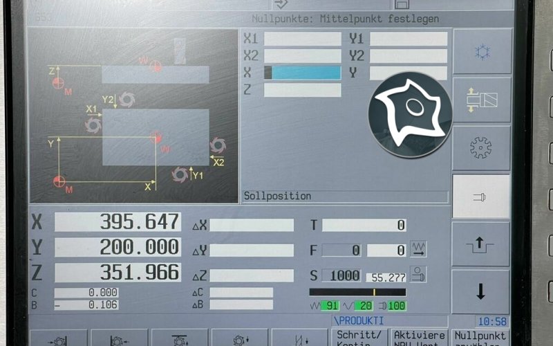 Вертикально-фрезерний верстат з ЧПУ DMG DECKEL MAHO DMU 50 T