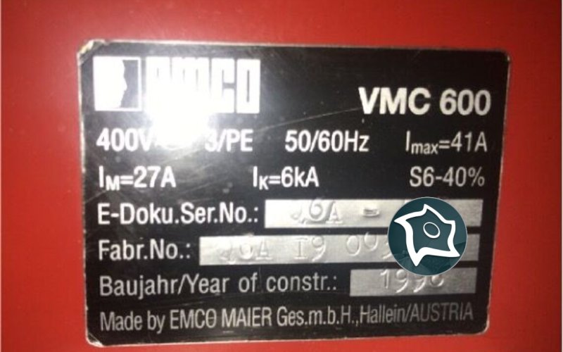 Вертикально-фрезерный станок с ЧПУ EMCO VMC 600 