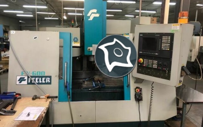 Вертикально-фрезерний верстат з ЧПУ FEELER FV 600