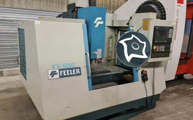 Вертикально-фрезерний верстат з ЧПУ FEELER FV 600