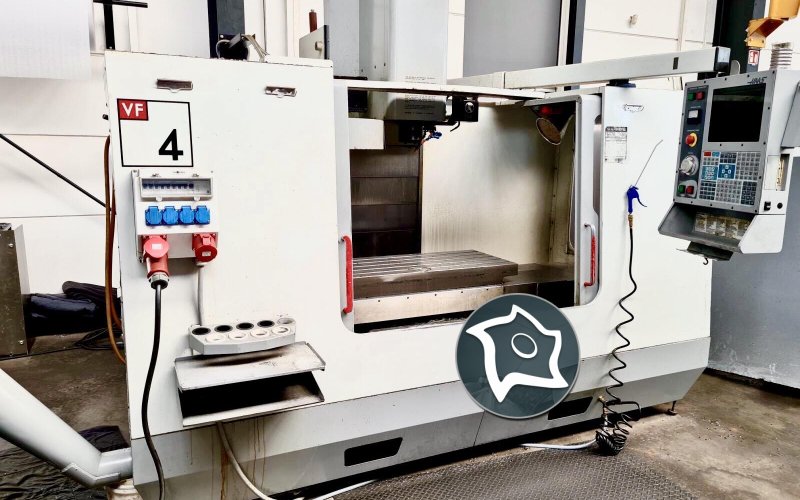 Вертикально-фрезерний верстат з ЧПУ Haas Automation VF 4 HE
