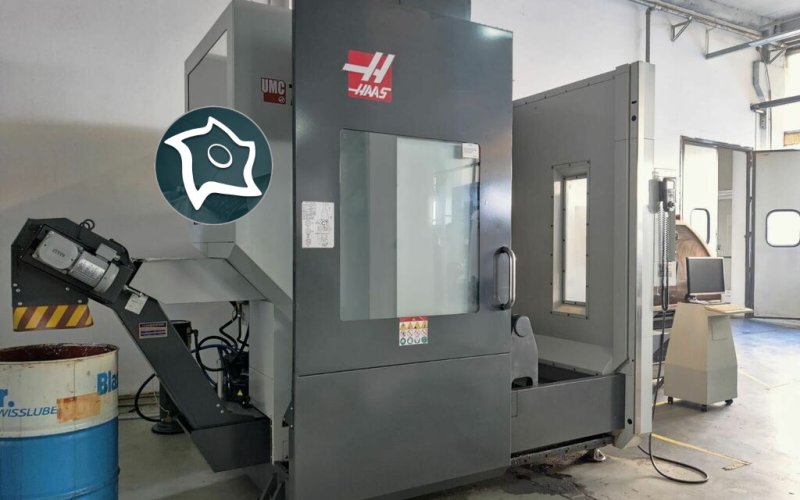 Вертикально-фрезерний верстат з ЧПУ HAAS UMC 750 SS