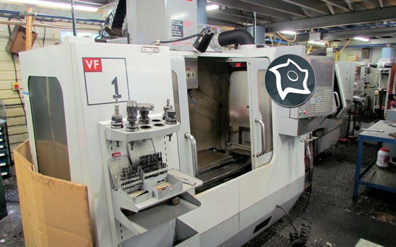 Вертикально-фрезерний верстат з ЧПУ HAAS VF-1