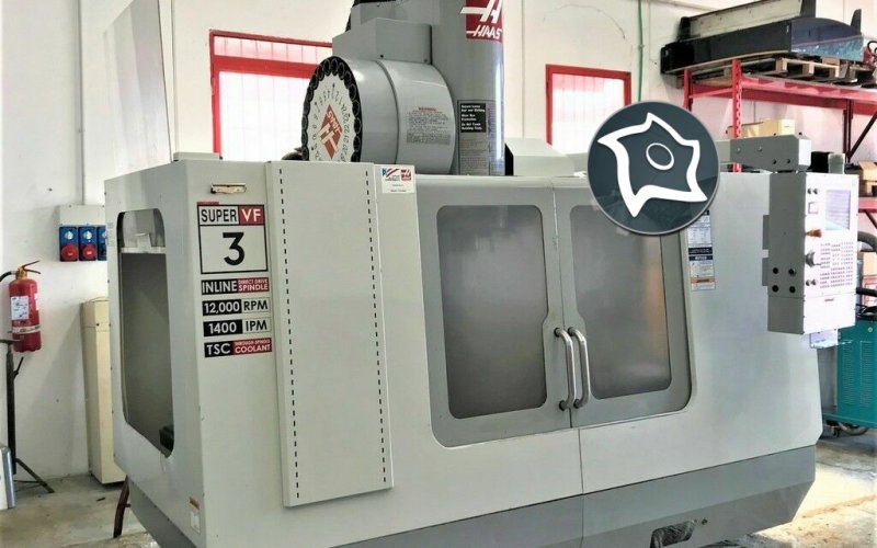 Вертикально-фрезерний верстат з ЧПУ HAAS VF 3 SS