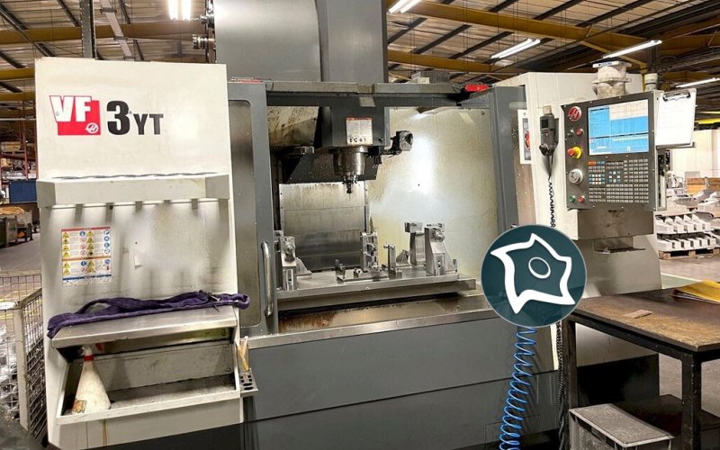Вертикально-фрезерний верстат з ЧПУ HAAS VF-3 YT/50