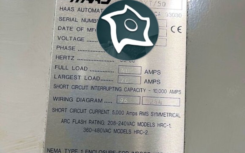 Вертикально-фрезерный станок с ЧПУ HAAS VF-3 YT/50