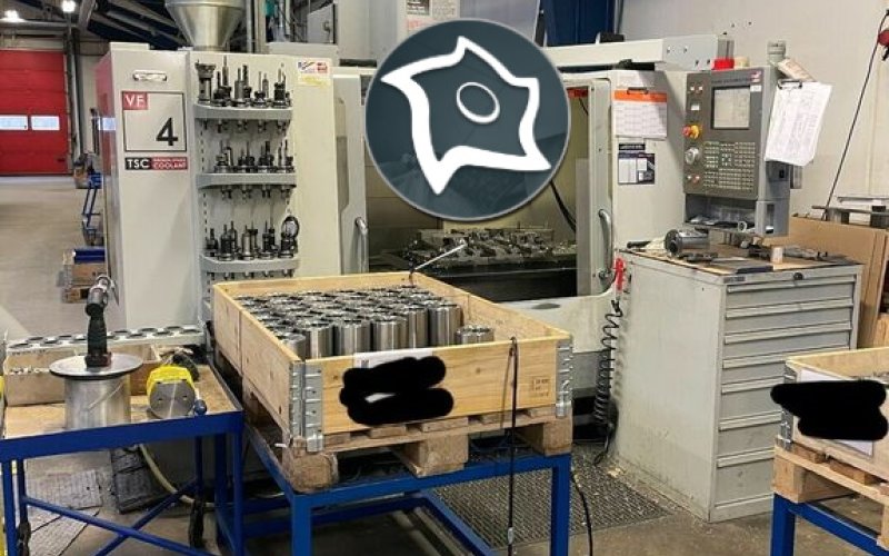 Вертикально-фрезерный станок с ЧПУ Haas VF 4 DHF