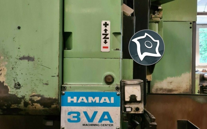 Вертикально-фрезерний верстат з ЧПУ Hamai 3VA