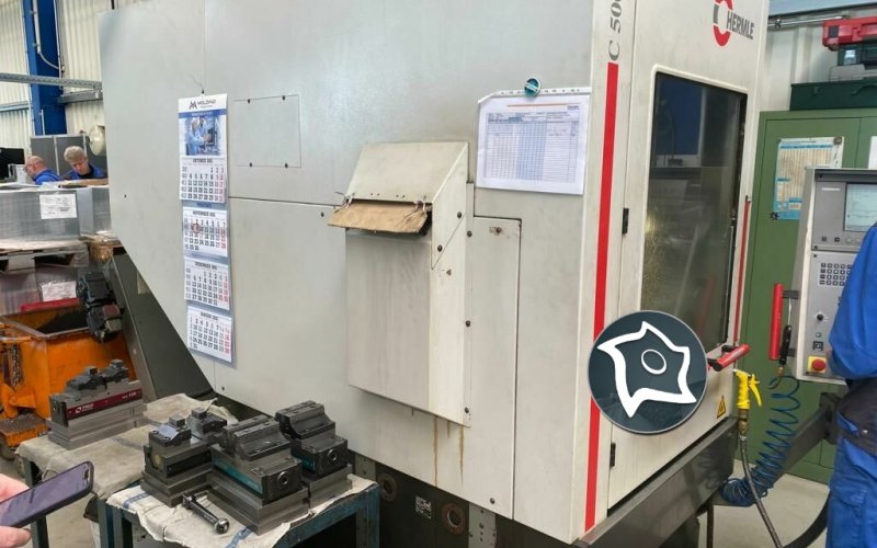Вертикально-фрезерный станок с ЧПУ Hermle C 500 V