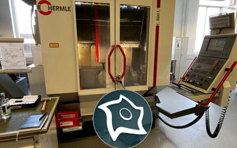 Вертикально-фрезерний верстат з ЧПУ HERMLE C 800 U