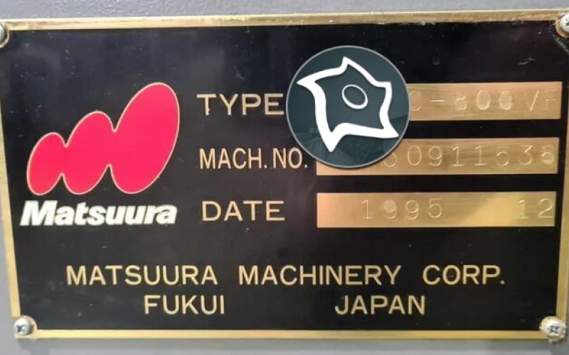 Вертикально-фрезерный станок с ЧПУ MATSUURA MC-800 VF