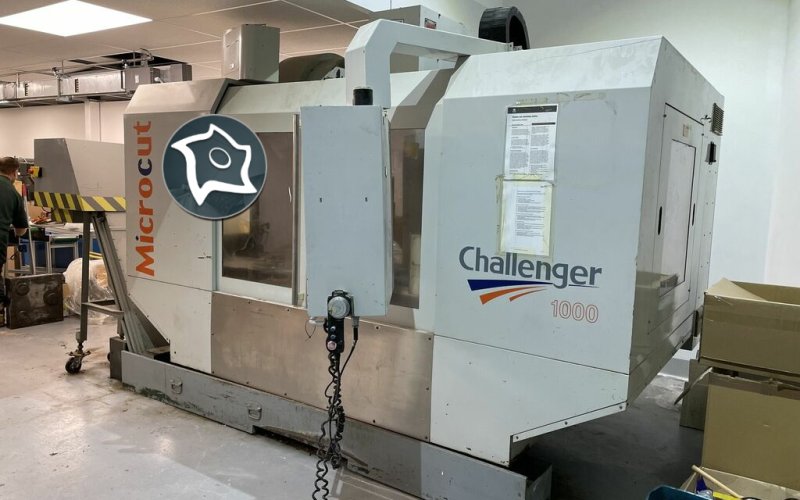 Вертикально-фрезерний верстат з ЧПУ Microcut Challenger VM-1000